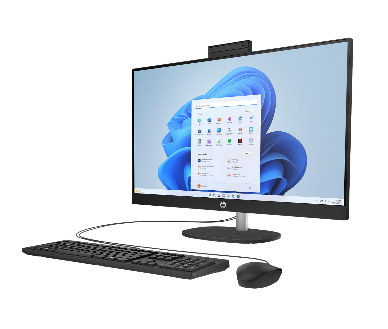 HP 27 inch All-in-One Desktop Next Gen AI PC 27-ct0000m - Image 3